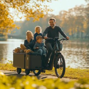 Comment choisir le meilleur vélo cargo électrique pour toute la famille
