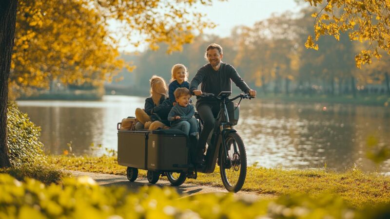 Comment choisir le meilleur vélo cargo électrique pour toute la famille